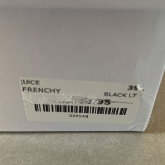 L'idea by Lori Chunky Leather Black Sandals w/Gucci like Buckle "Juice Frenchy" - Picture 8 of 9